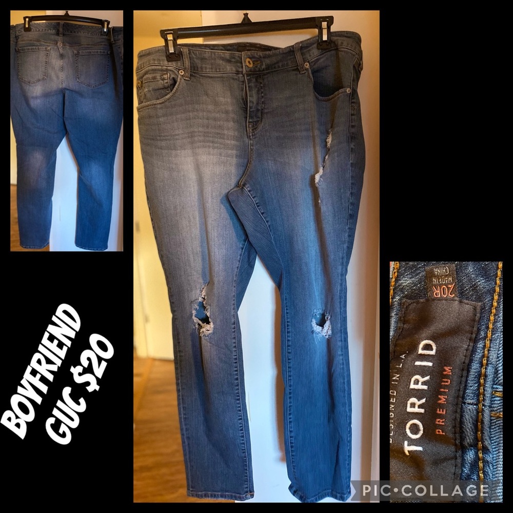 Torrid Boyfriend jeans GUC
